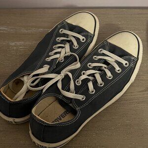 Converse Navy Canvas Sneakers